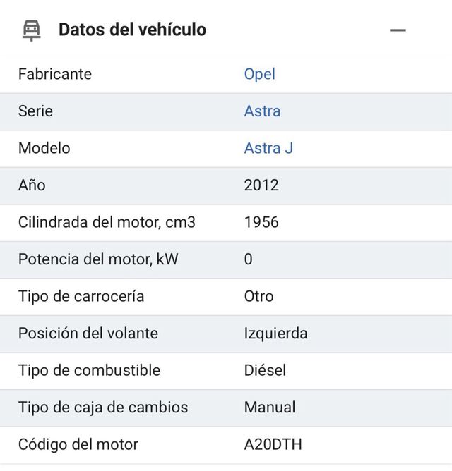 Pantalla Multifunción Opel Astra J Ref. 95196687