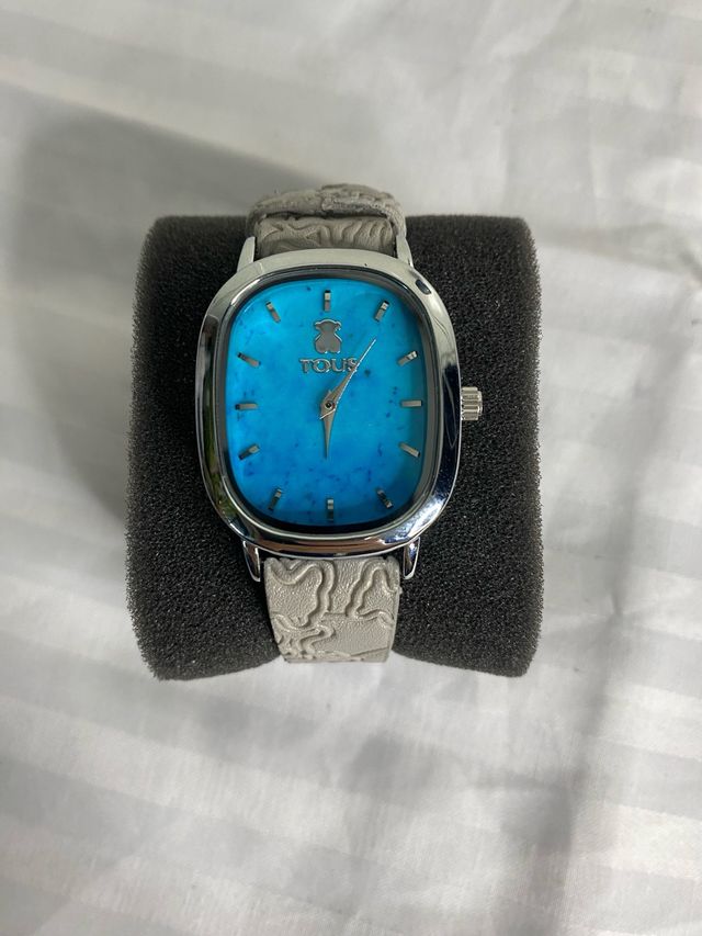Reloj Tous Mujer Azul Plateado Elegante