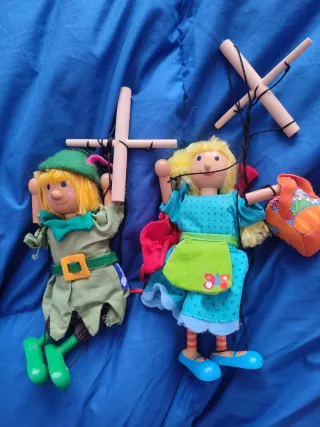 Marionetas de madera