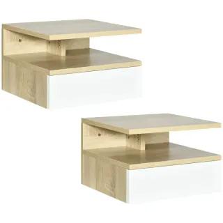 Set de 2 Mesitas Flotantes 35x32x22,5 cm