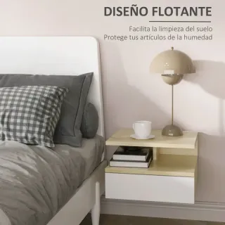 Set de 2 Mesitas Flotantes 35x32x22,5 cm