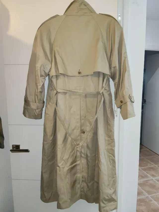 Gabardina Beige Mujer