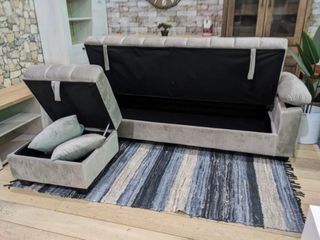 CHOLLOS!! Sofá Cama con Puff Nuevo