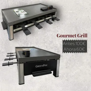 Gourmet Grill con 4 Raclettes