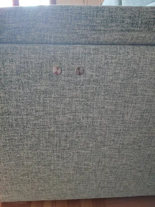 Sofá 3 plazas reclinable tela