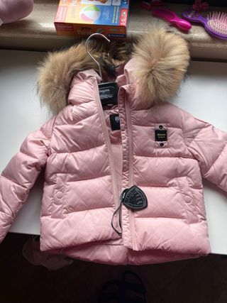 Giubbotto Blauer bambina rosa