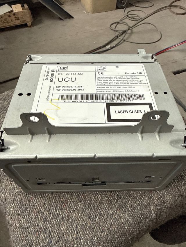 Radio CD UCU GM 22 883 322 Opel Astra J