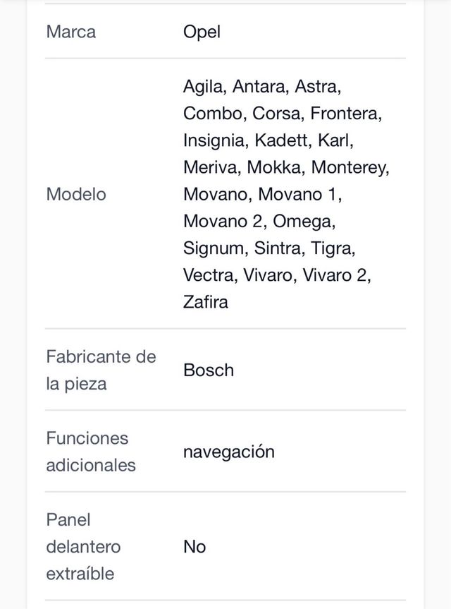 Radio CD UCU GM 22 883 322 Opel Astra J