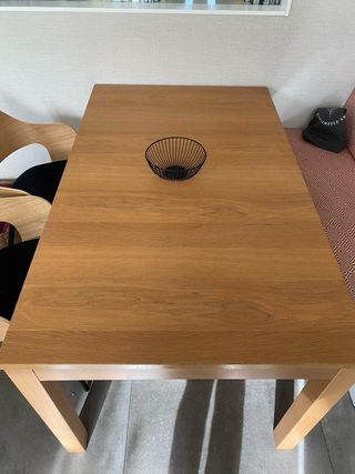 Mesa de comedor Ikea madera