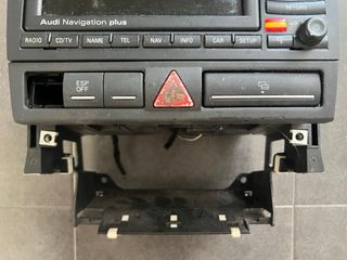 Navegador Audi RNS + Mueble Doble DIN