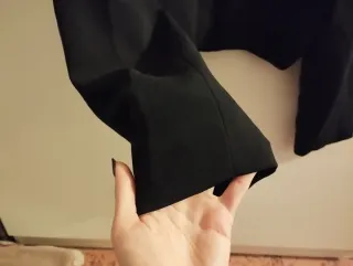 Giacca elegante nera corta