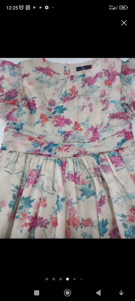 Conjunto Vestido y Chaqueta Niña Tizzas 11/12 años
