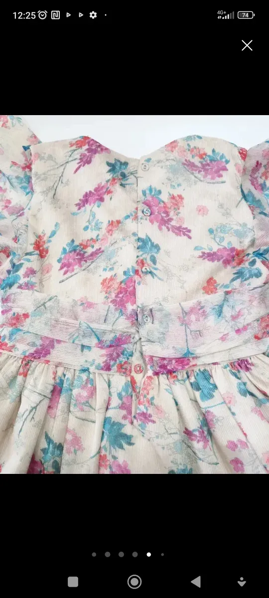 Conjunto Vestido y Chaqueta Niña Tizzas 11/12 años