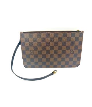Louis Vuitton Pochette Marrón y Dorada