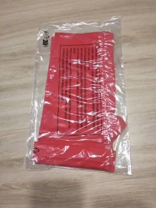 Pantaloni sportivi da ciclismo rossi Etam Taglia L