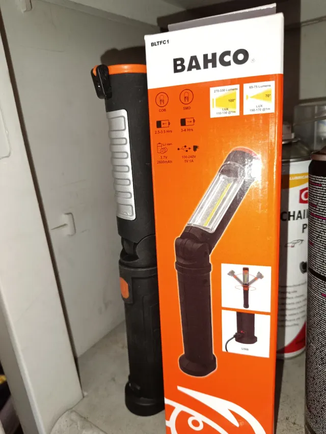 Lámpara Taller Portátil Bahco BLTFC1