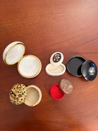 Set 5 portagioie vintage