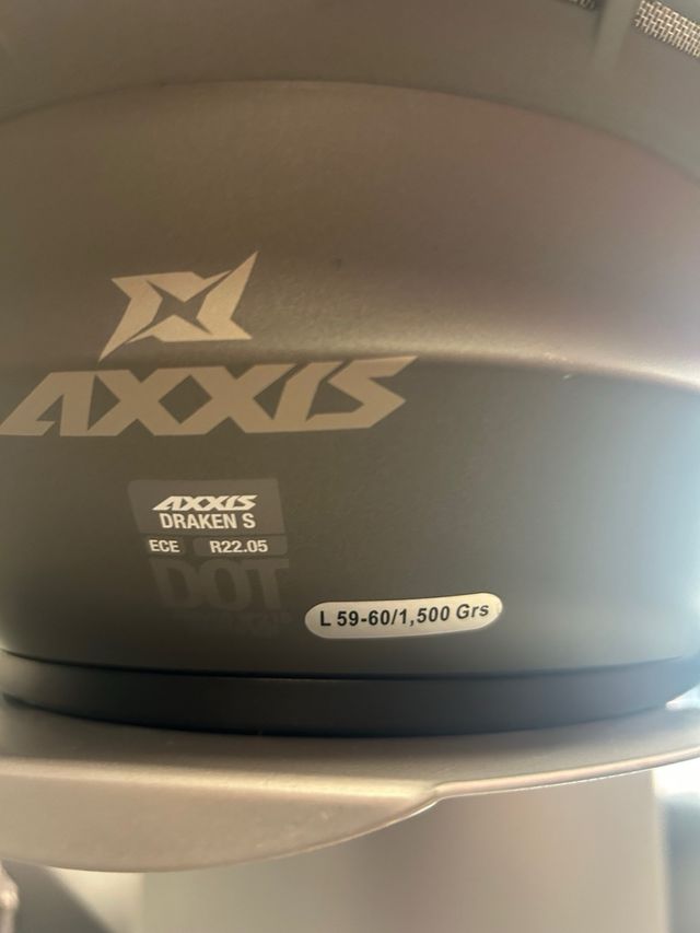 Casco Axxis Gris Mate
