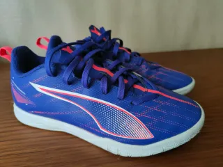 Zapatillas Fútbol Sala Puma Ultra Azul/Rosa