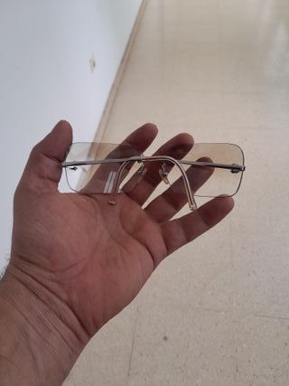 Gafas Chanel plateadas