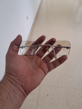 Gafas Chanel plateadas