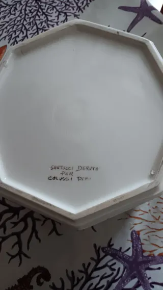 Biscottiera ceramica Deruta