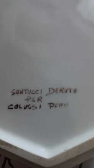 Biscottiera ceramica Deruta