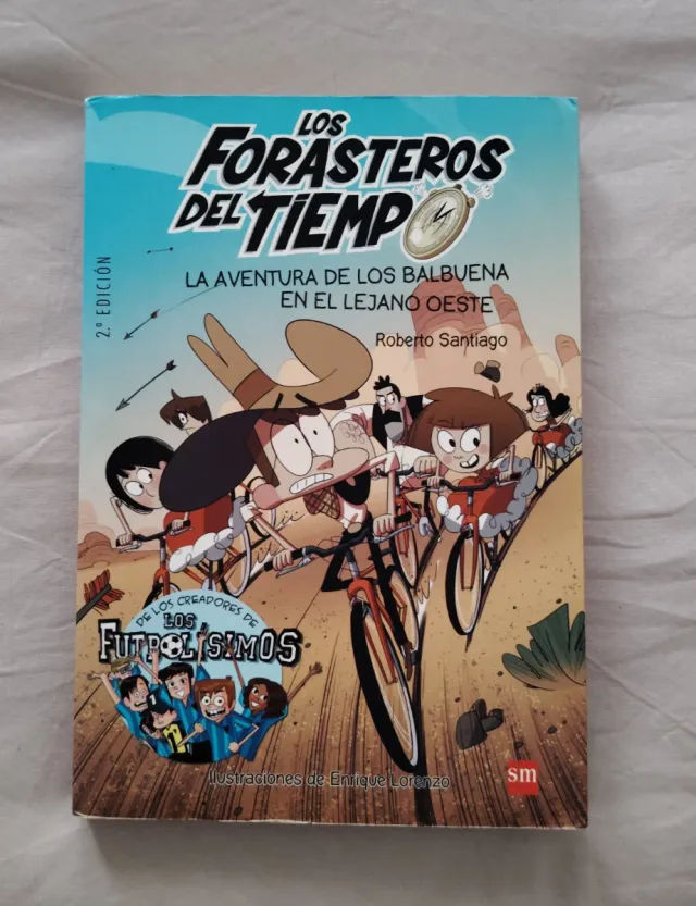 Libros 1 y 5 de forasteros del tiempo.