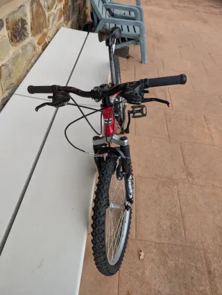 Bicicleta Conor AFX 24 Roja, MTB Niño Niña