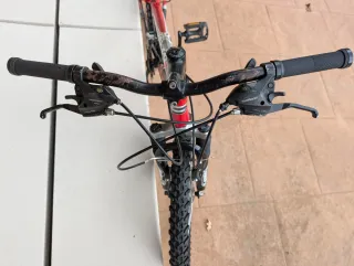 Bicicleta Conor AFX 24 Roja, MTB Niño Niña