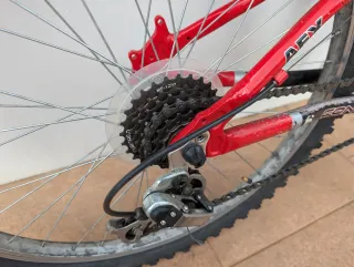 Bicicleta Conor AFX 24 Roja, MTB Niño Niña