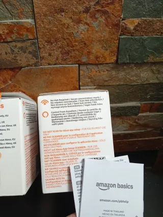 Pack 2 Enchufes Inteligente Amazon Basics Alexa