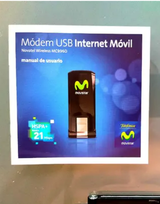 MODEM (2) USB NOVATEL MC996D MOVISTAR HSPA+