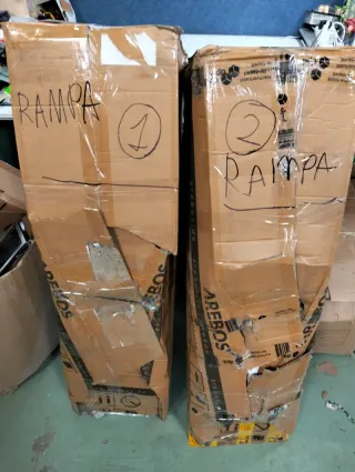 Juego 2 Rampas Hidráulicas para Vehículos 2T