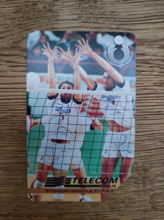 Scheda telefonica "World League volley '98"