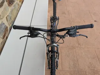 Bicicleta Di Terzo 26 Negra y Azul