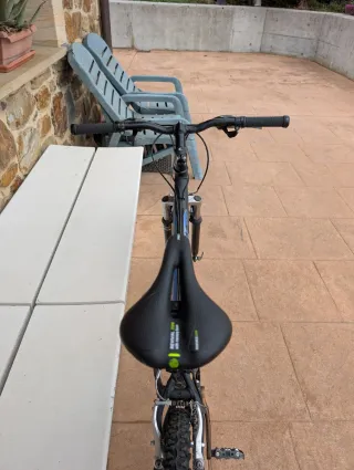 Bicicleta Di Terzo 26 Negra y Azul