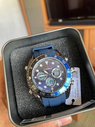 Reloj Caballero FREDRIC Dual Sport Azul