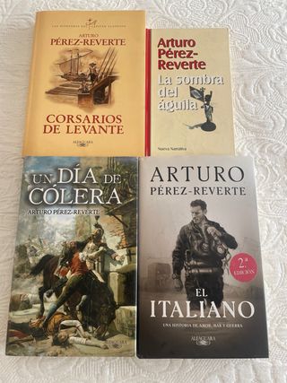 lote libros Arturo Pérez Reverte
