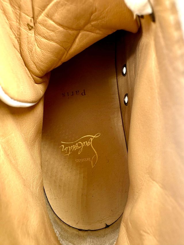 Zapatillas Christian Louboutin Louis Orlato Spikes