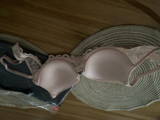 Sujetadores Women Secret 85B Rosa y Blanco