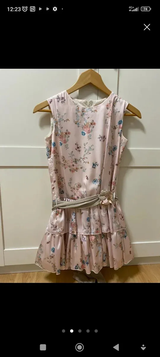 Vestido ceremonia Lilus 11/12 años 146cm