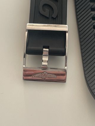 Breitling 22mm Cinturino nero