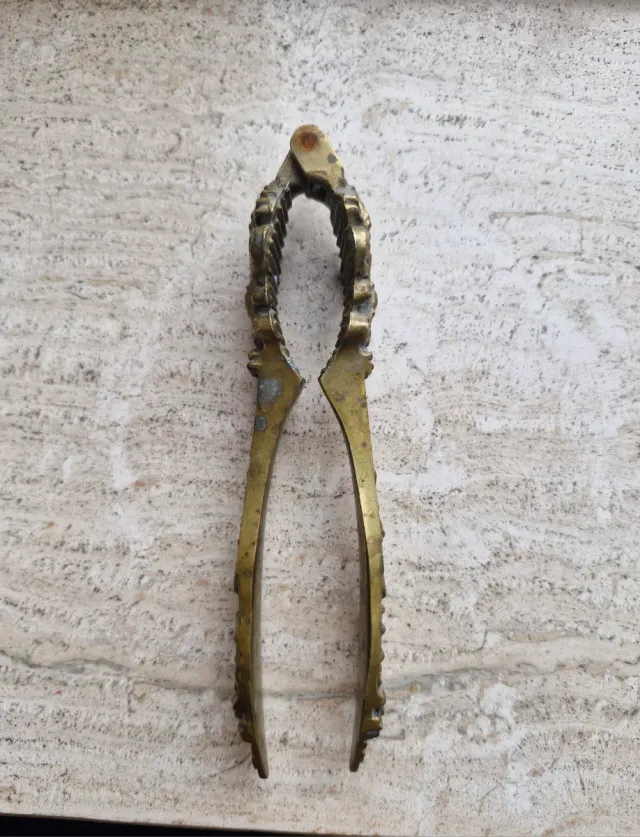 Schiaccianoci Francese Vintage Bronzo