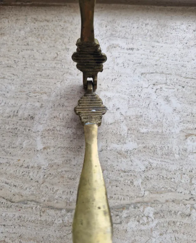 Schiaccianoci Francese Vintage Bronzo