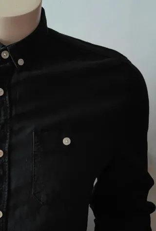 Camisa Clockhouse Negra Talla M