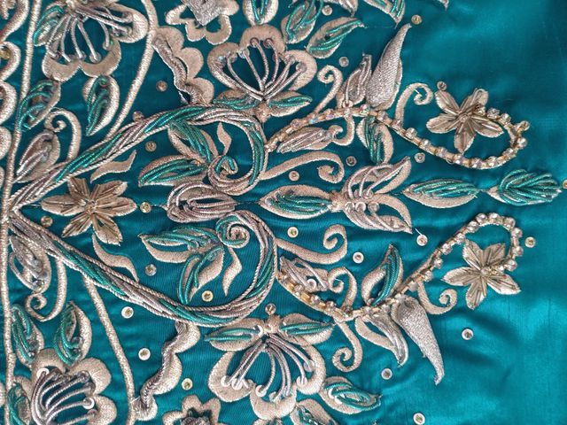 Saya para virgen de 80 cm