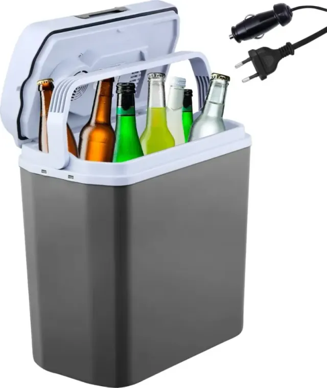 Arebos Nevera Termoeléctrica 20L 12/24/230v