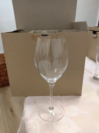6 Copa de vino de cristal