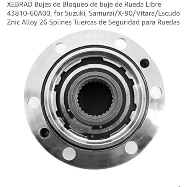 Bujes de Bloqueo Rueda Libre Suzuki. 2 unidades